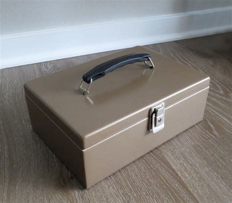 Metal Bankers Box for sale 